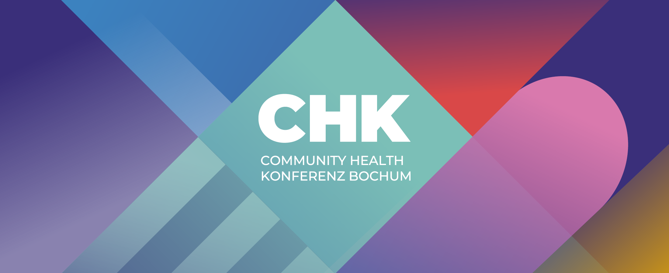 Header Banner für die Konferenz: Community Health Konferenz 2026. Diese geht vom 19. November 2026 bis 20. November 2026.