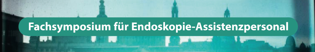 Header Banner für die Konferenz: Fachsymposium für Endoskopie-Assistenzpersonal 2026. Diese geht vom 5. Dezember 2026 bis 5. Dezember 2026 in Dresden.
