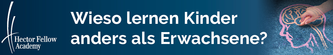 Header Banner für die Konferenz: HFA Symposium 2024: Wieso lernen Kinder anders als Erwachsene?. Diese geht vom 11. Juli 2024 bis 11. Juli 2024 in Universität Hamburg, Hauptgebäude (ESA 1), Hörsaal A.