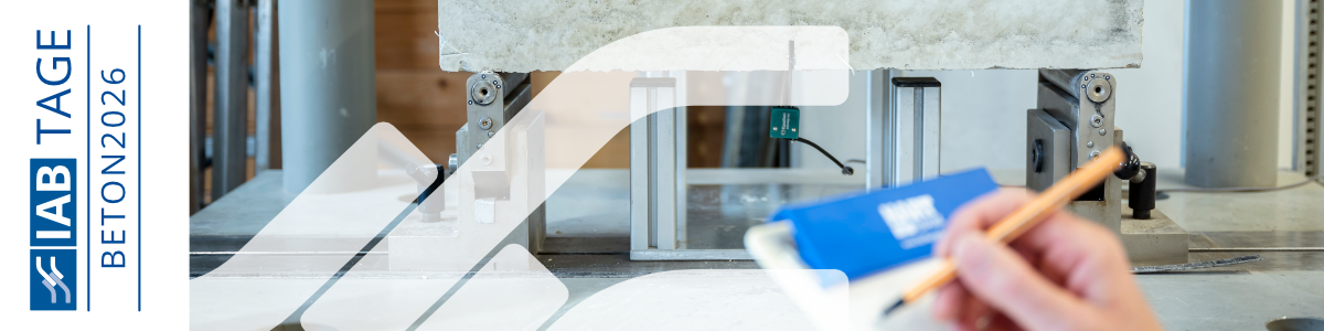Header Banner für die Konferenz: IAB-Tage »Beton« 2026. Diese geht vom 11. November 2026 bis 12. November 2026 in Hotel Leonardo Weimar.