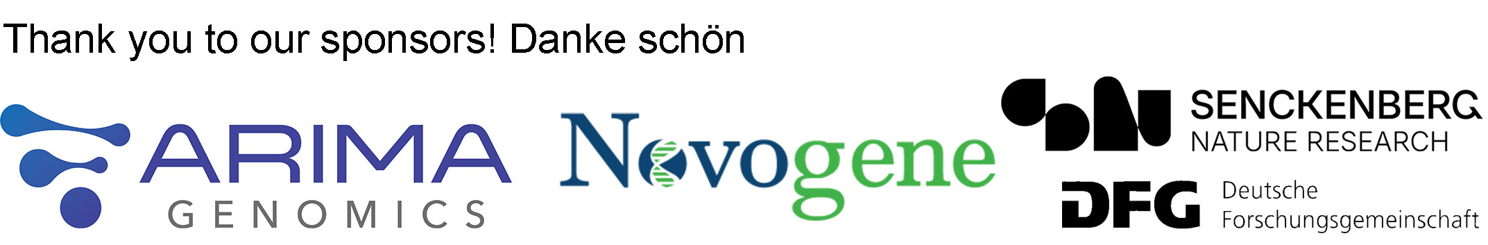 thanks to our sponsors