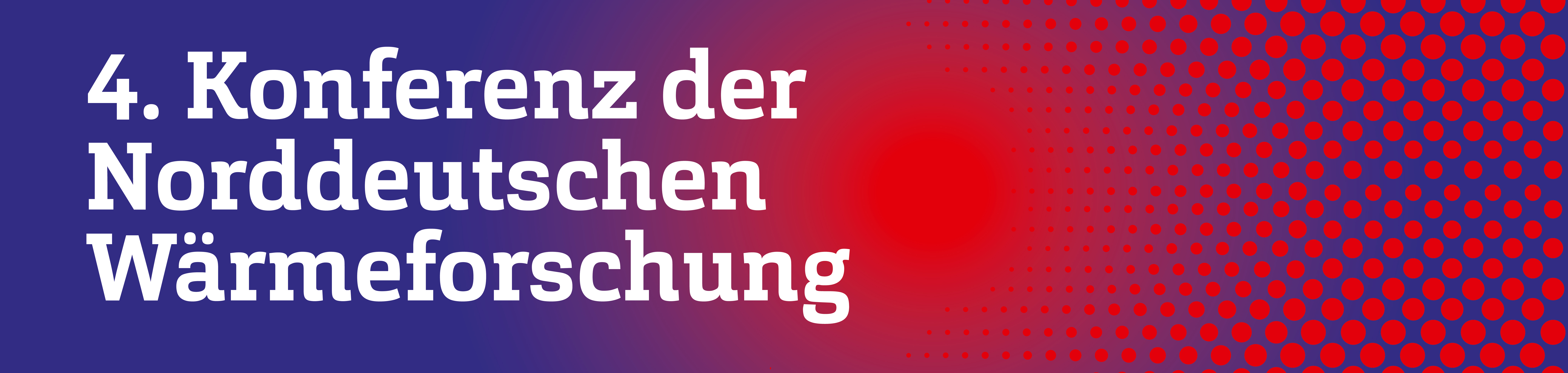 Header Banner für die Konferenz: 4. Konferenz der Norddeutschen Wärmeforschung 2026 . Diese geht vom 17. September 2026 bis 18. September 2026 in Flensburg.