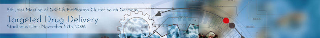 Header banner for the conference: Targeted Drug Delivery – Trends in Precision Medicine 2026. This goes from 27 November 2026 to 27 November 2026.