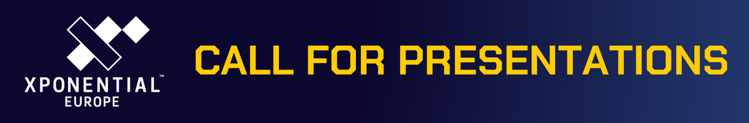 Header banner for the conference: XPONENTIAL Europe 2027. This goes from 16 March 2027 to 18 March 2027.
